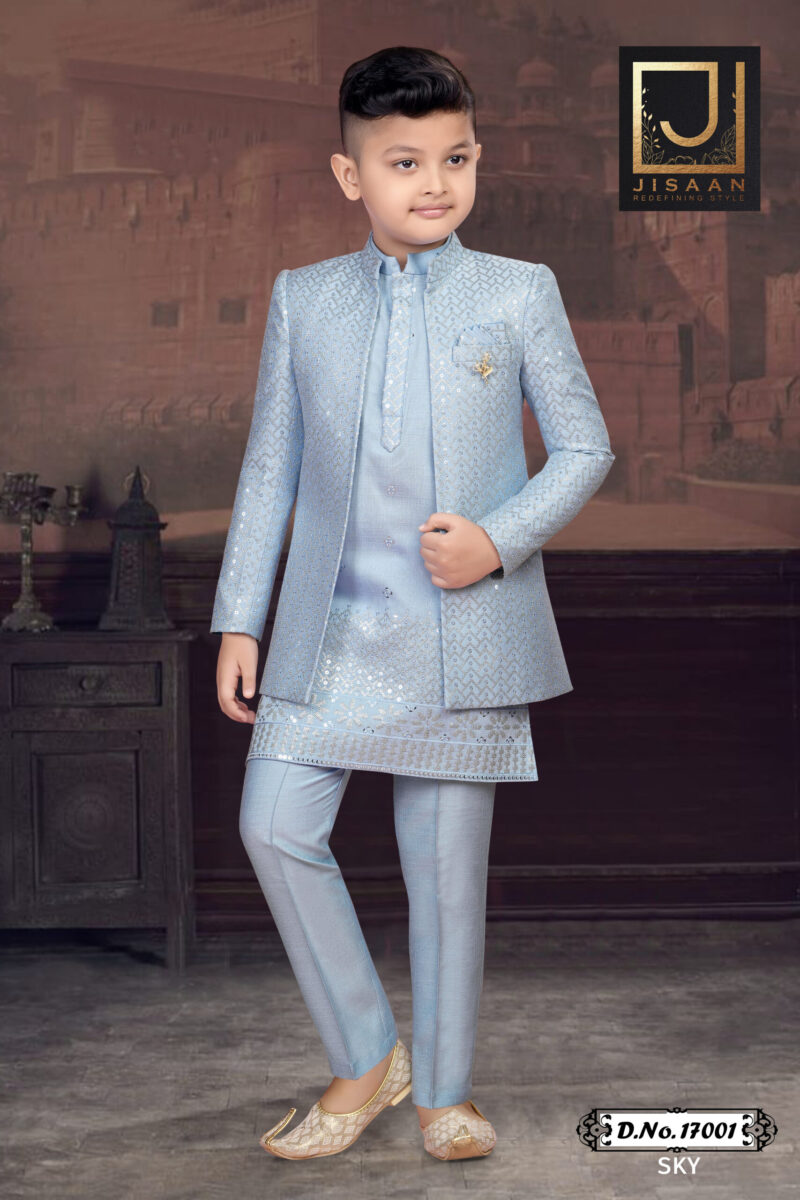 Buy Boys' Indo Western Coat Suits in Indore – Wedding & Party Sets