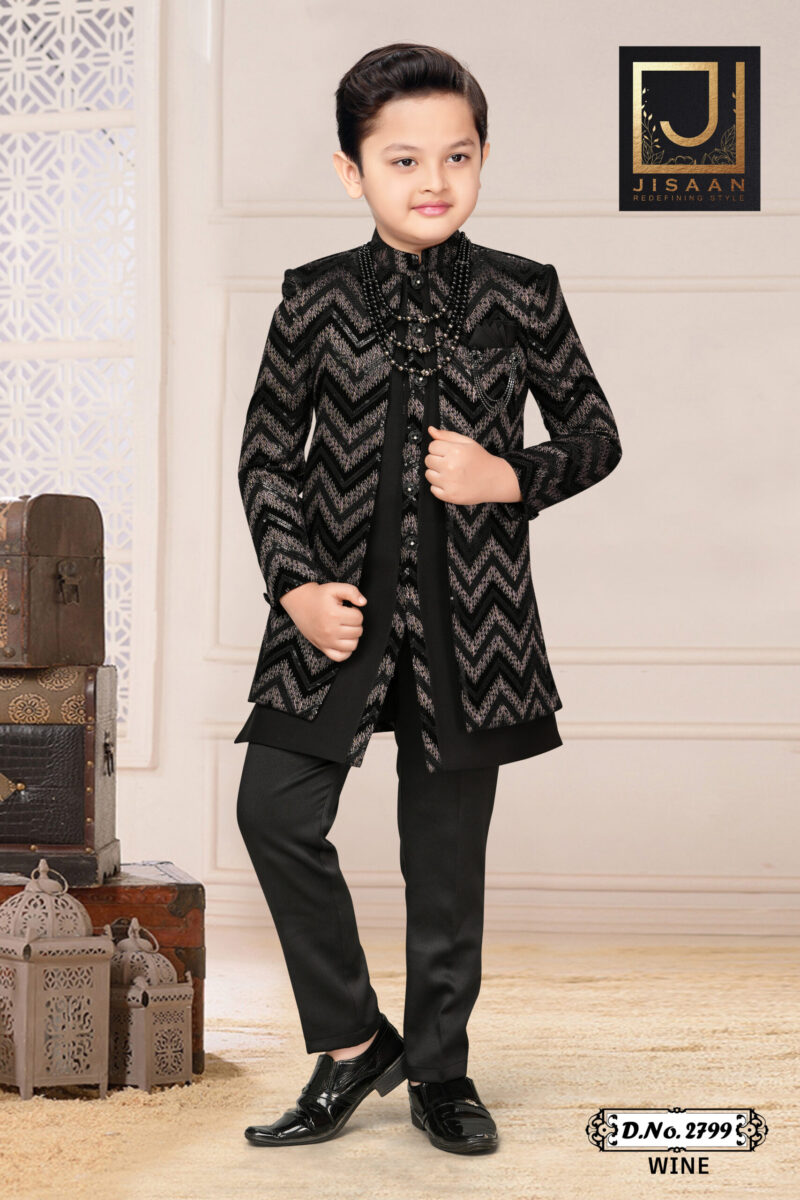 Buy Boys' Indo Western Coat Suits in Indore – Wedding & Party Sets