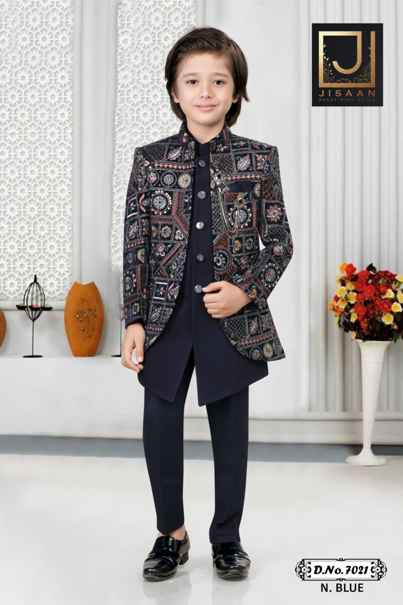 Buy Boys' Indo Western Coat Suits in Indore – Wedding & Party Sets