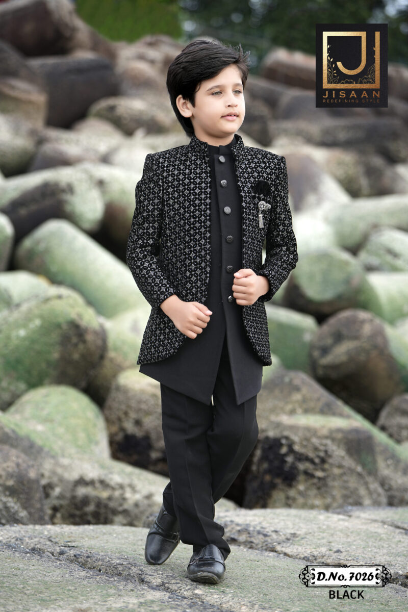 Buy Boys' Indo Western Coat Suits in Indore – Wedding & Party Sets