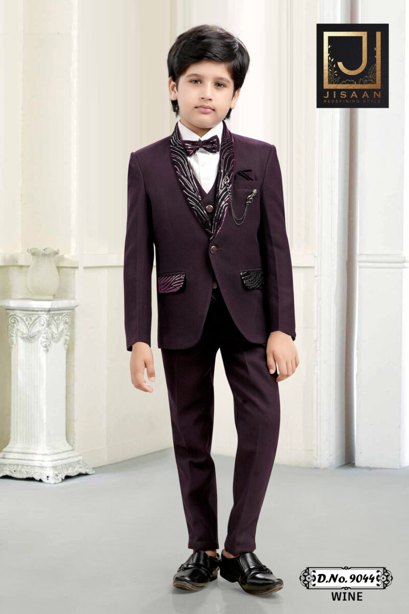 Buy Boys' Coat Suits in Indore – Ethnic, Wedding & Party Wear | 5 Piece Sets